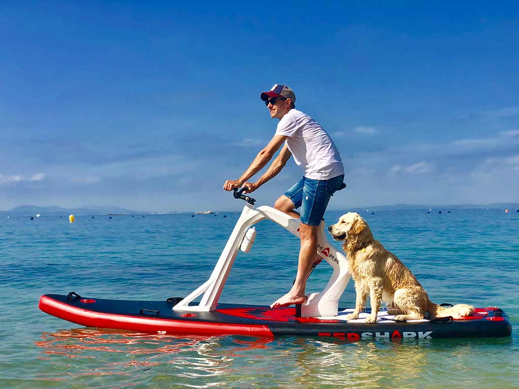 Bike Aquática Paddle Surf Lançamento